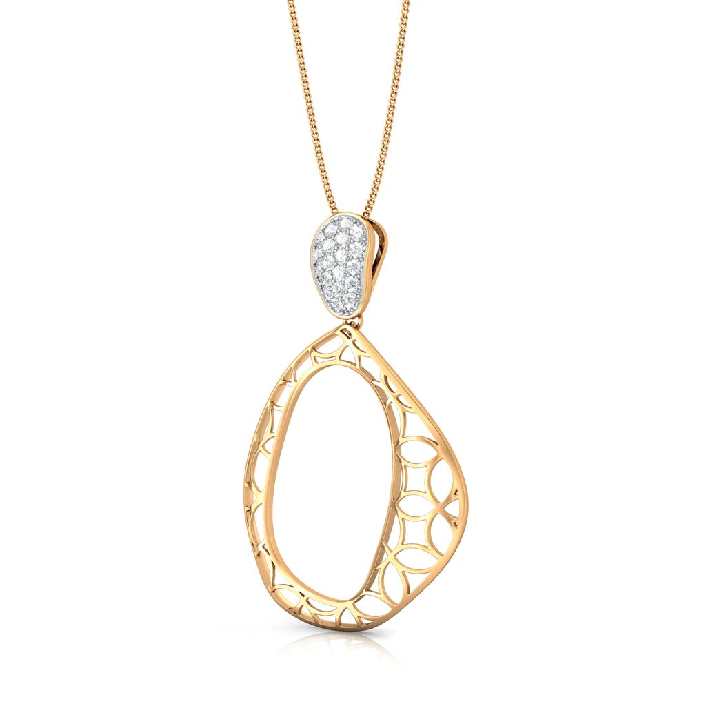 Lace It Up Diamond Pendants