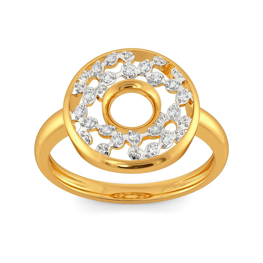 Lacy Twirls Diamond Rings alternate view 3