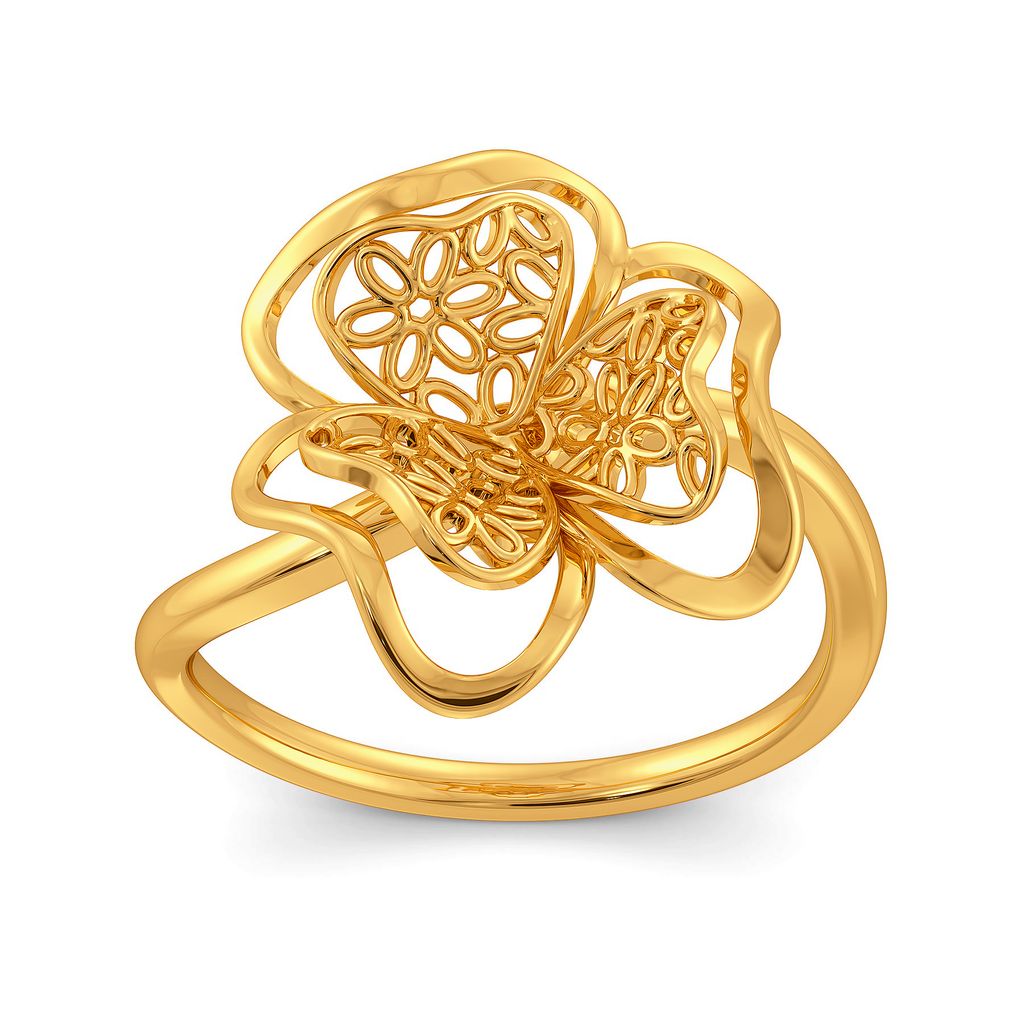 La La Lace Gold Rings image