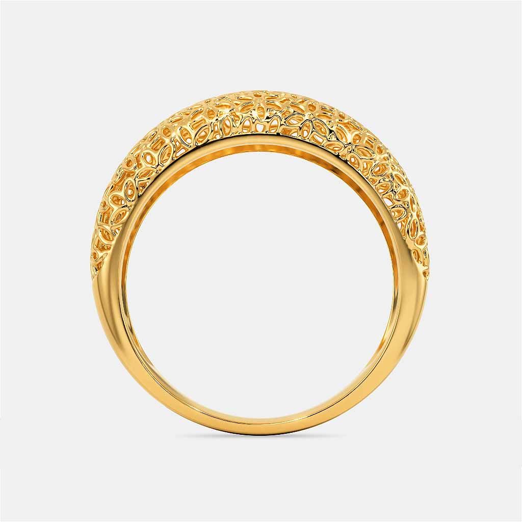 A Lot Like Lace Gold Rings image
