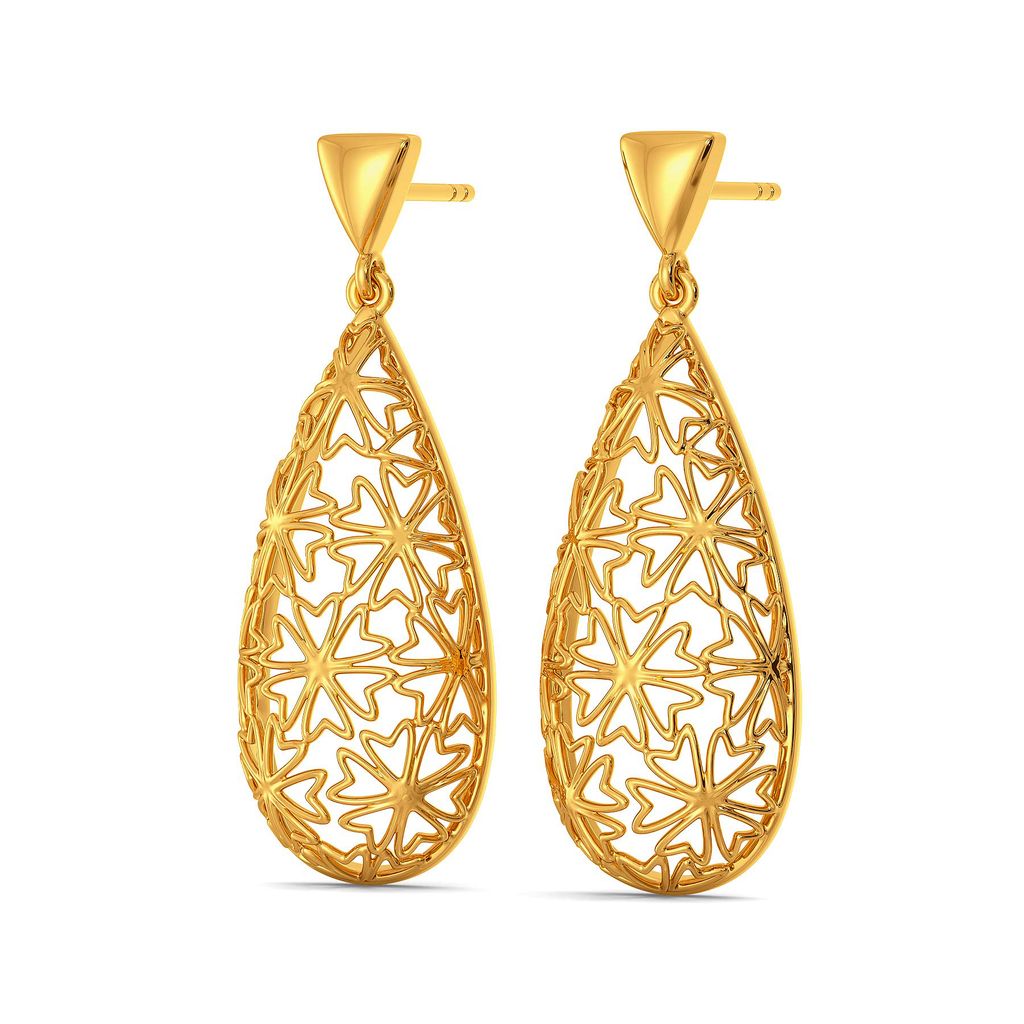 Lace Refresh Gold Earrings