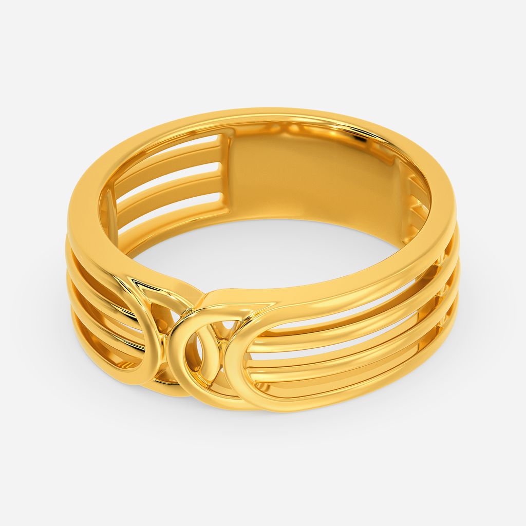 Summer Fling Fringe Gold Rings alternate view 2