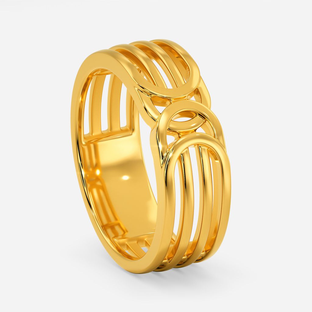 Summer Fling Fringe Gold Rings image