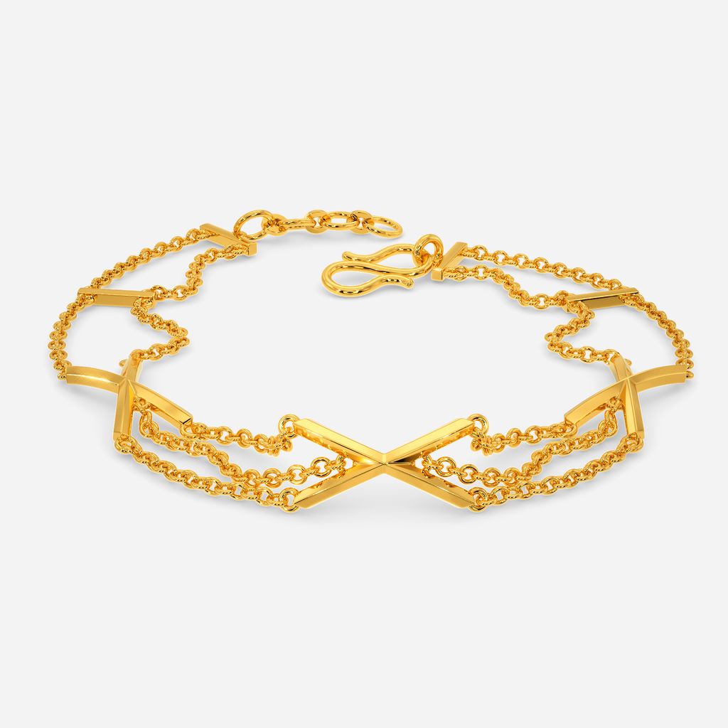 Fiercely Fringed Gold Bracelets