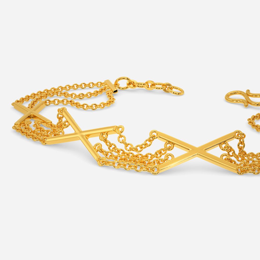 Fringe Thrill Gold Bracelets