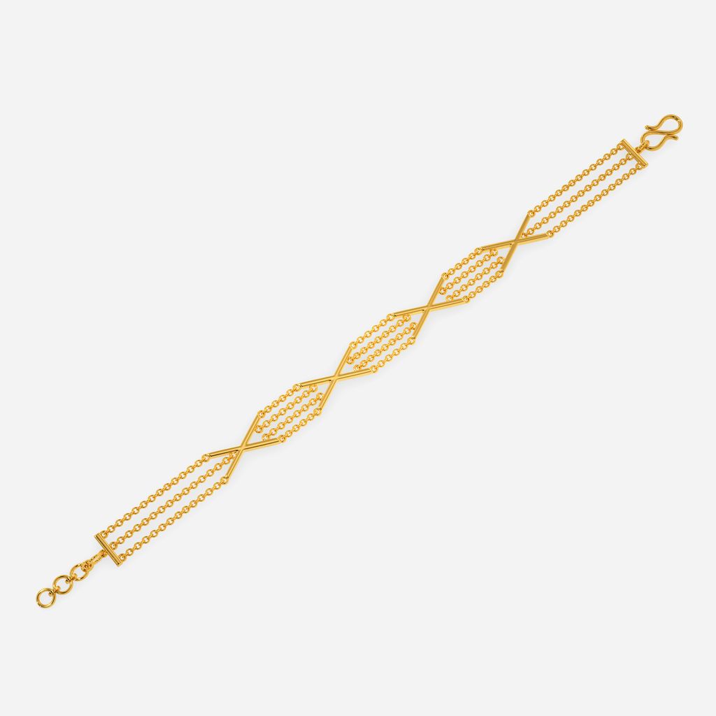 Fringe Thrill Gold Bracelets