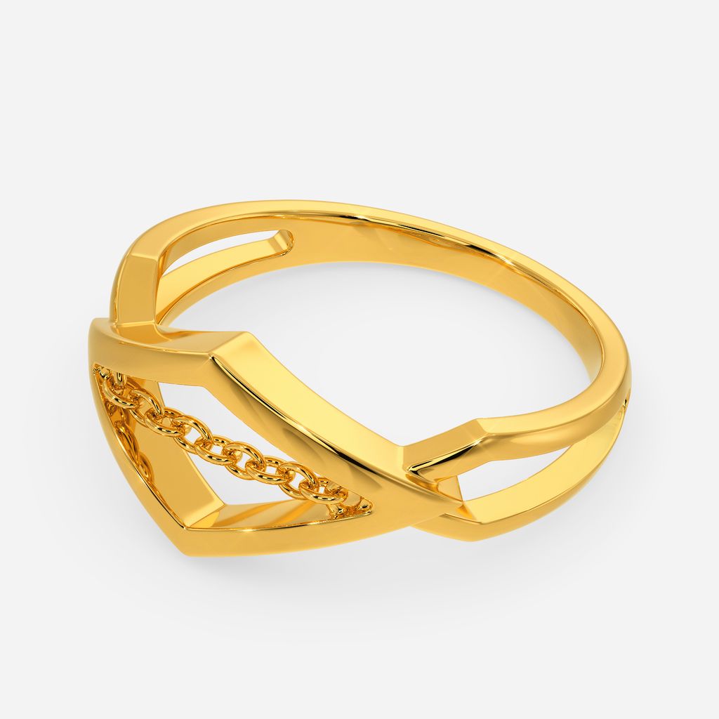 Fringetastic Gold Rings alternate view 2