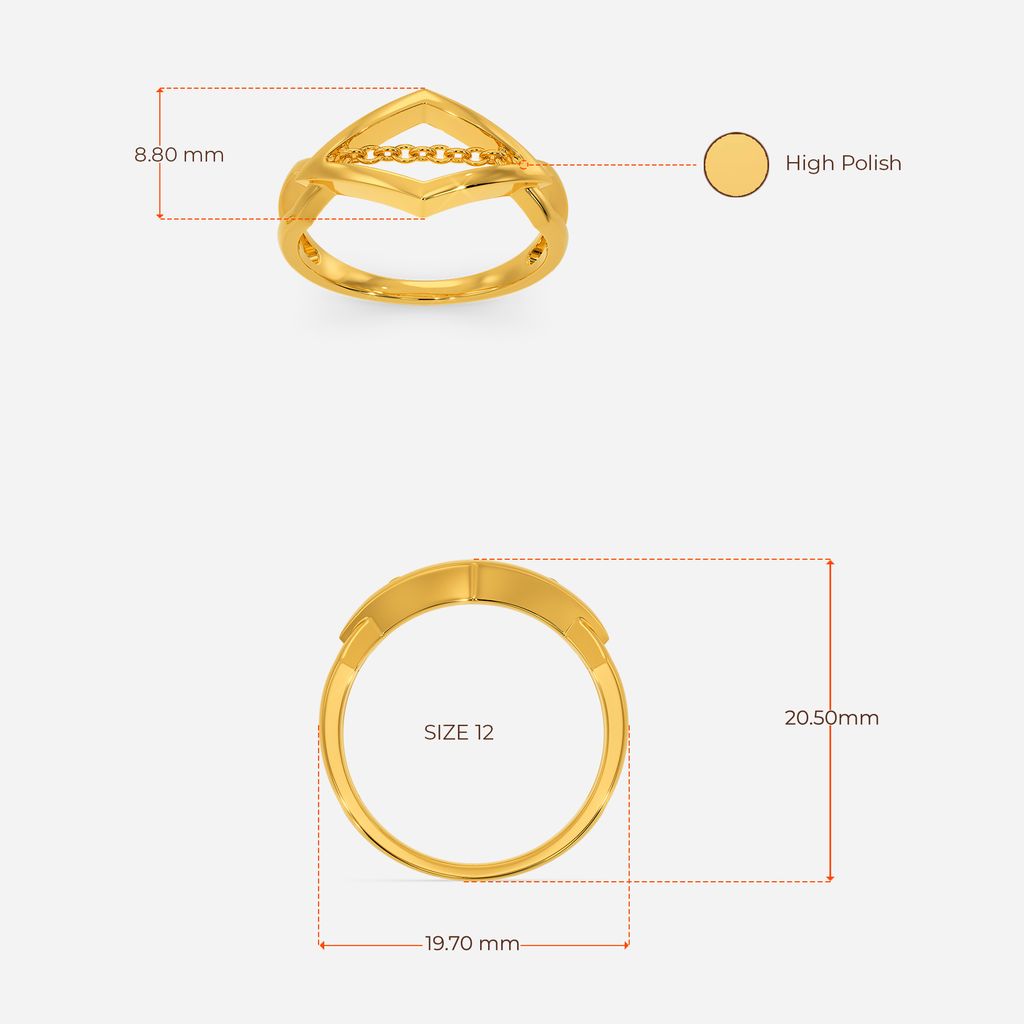 Fringetastic Gold Rings image