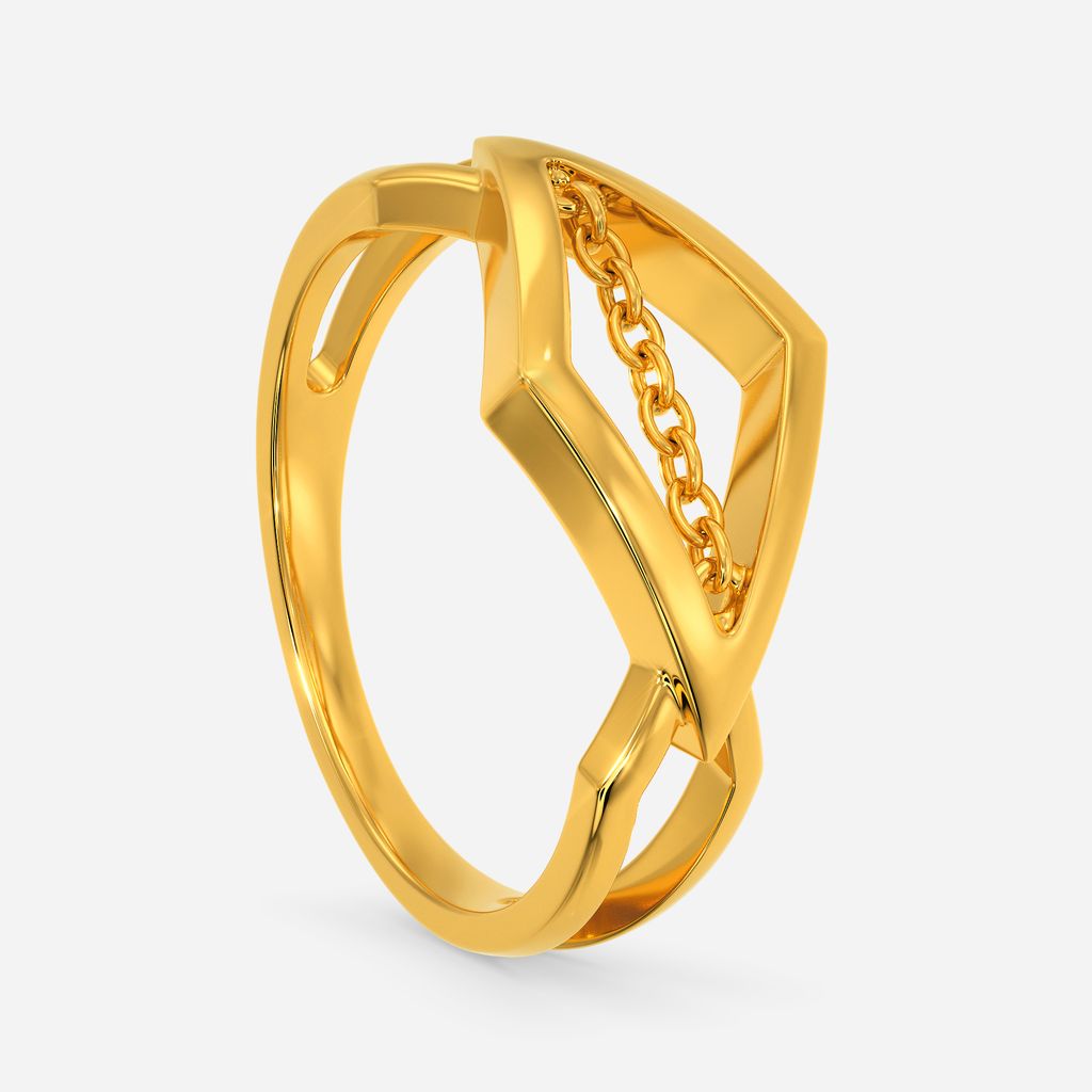 Fringetastic Gold Rings image