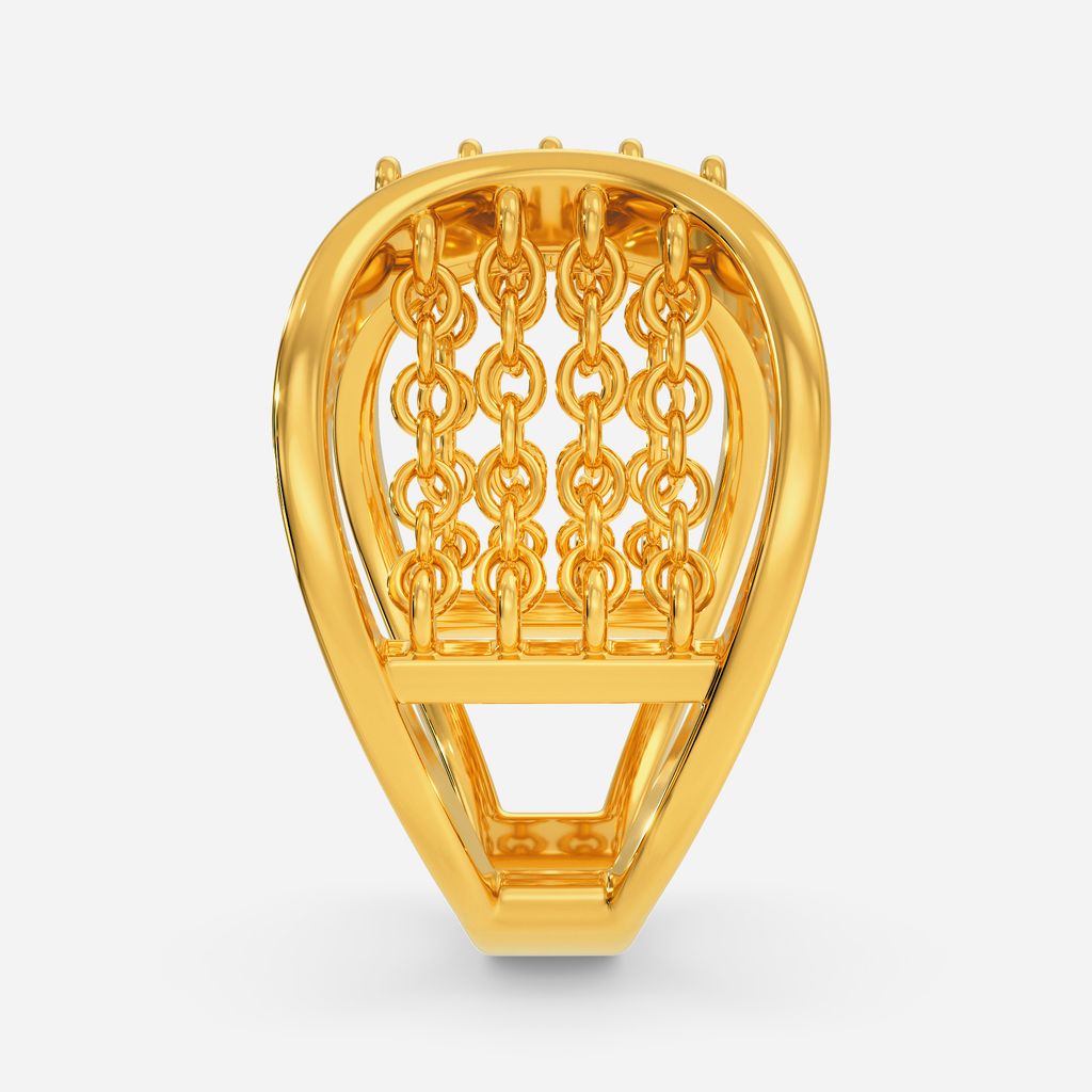 Bohemian Flair Fringe Gold Rings image