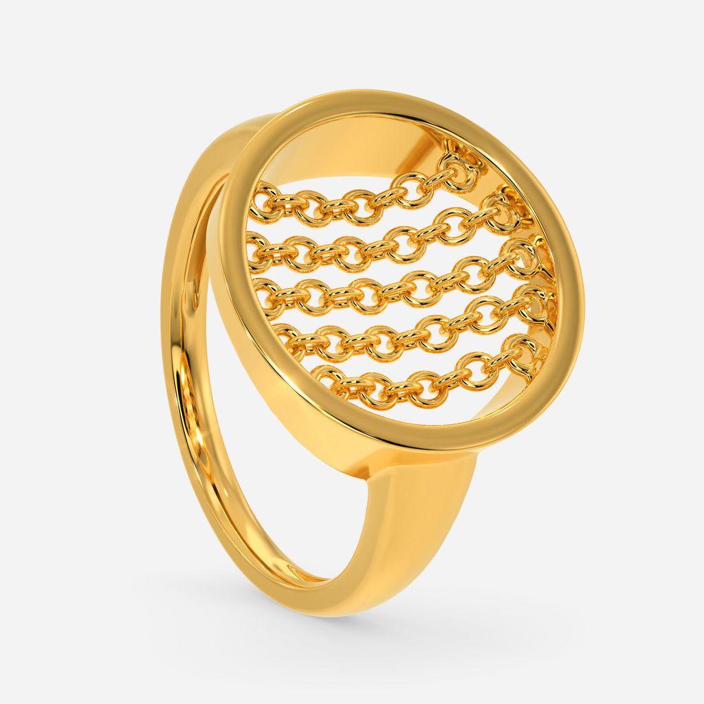 Thrill-O-Fringe Gold Rings image