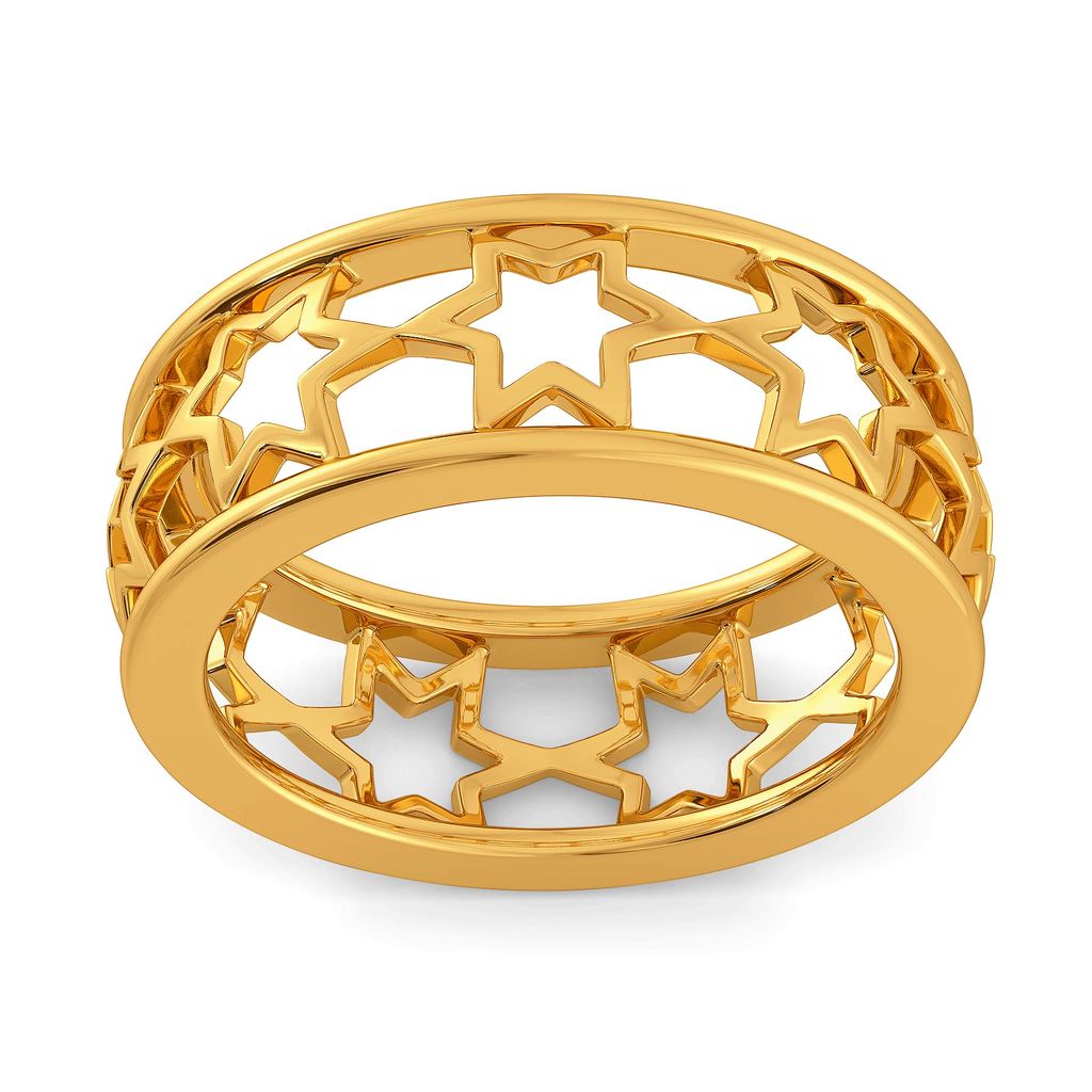 Inter Stellar Gold Rings alternate view 2