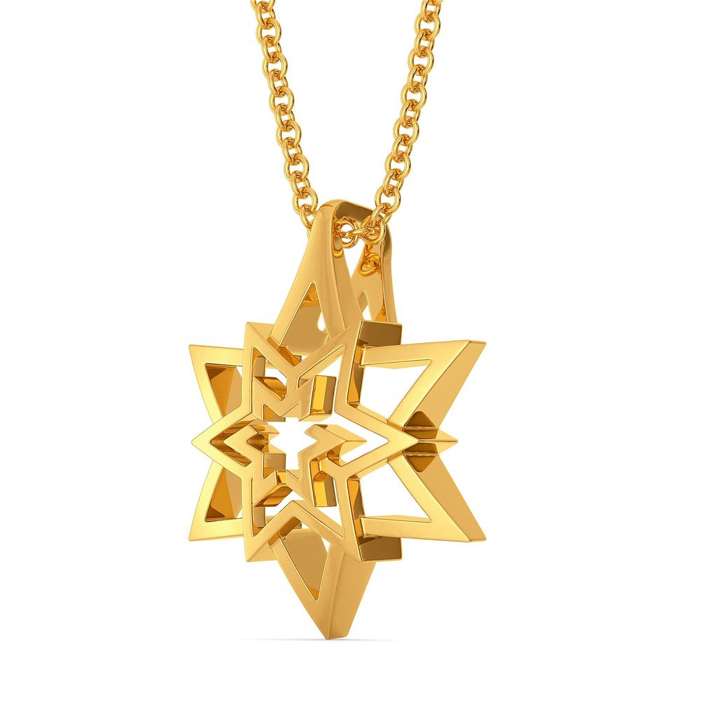Inter Stellar Gold Pendants