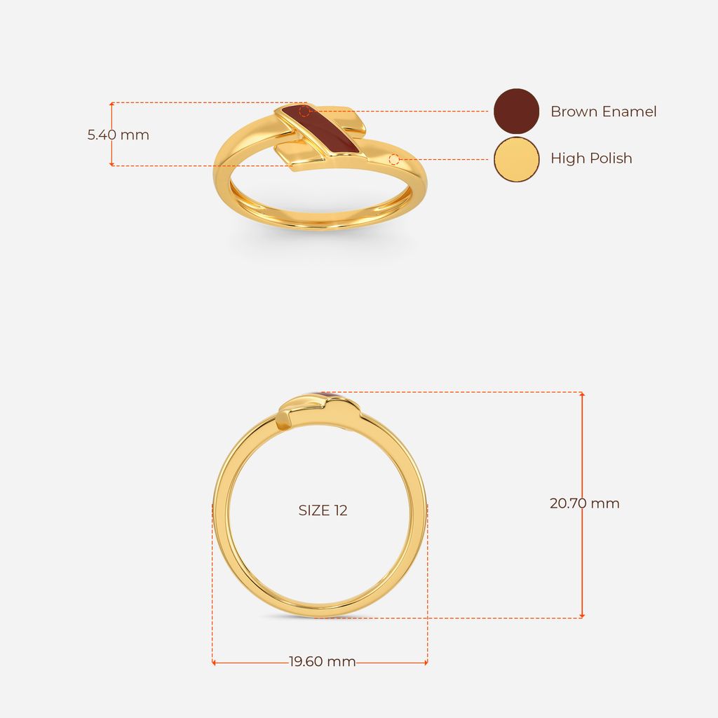 Lady in Leather Gold Rings image