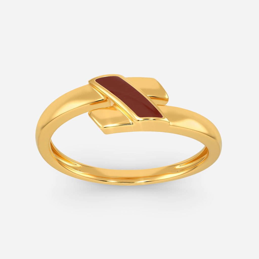 Lady in Leather Gold Rings alternate view 3