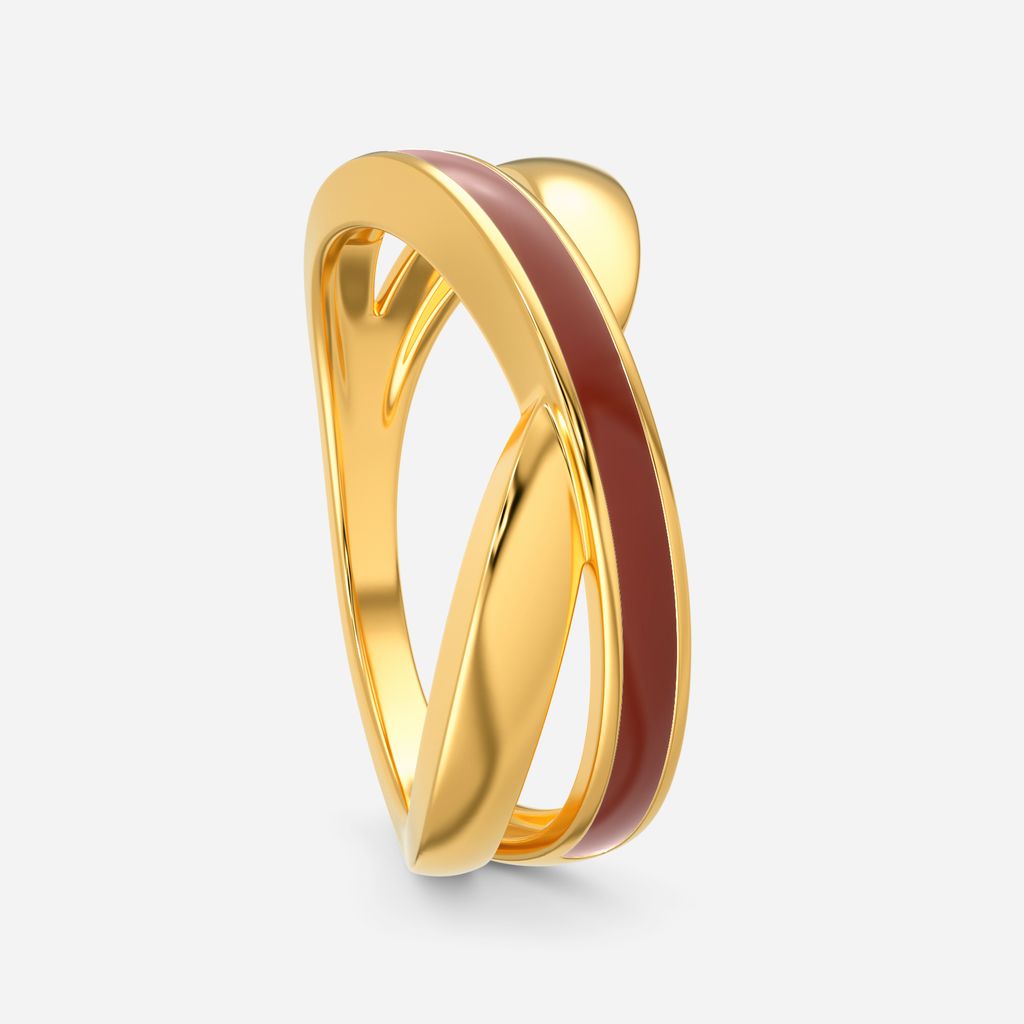 Suede Parade Gold Rings image