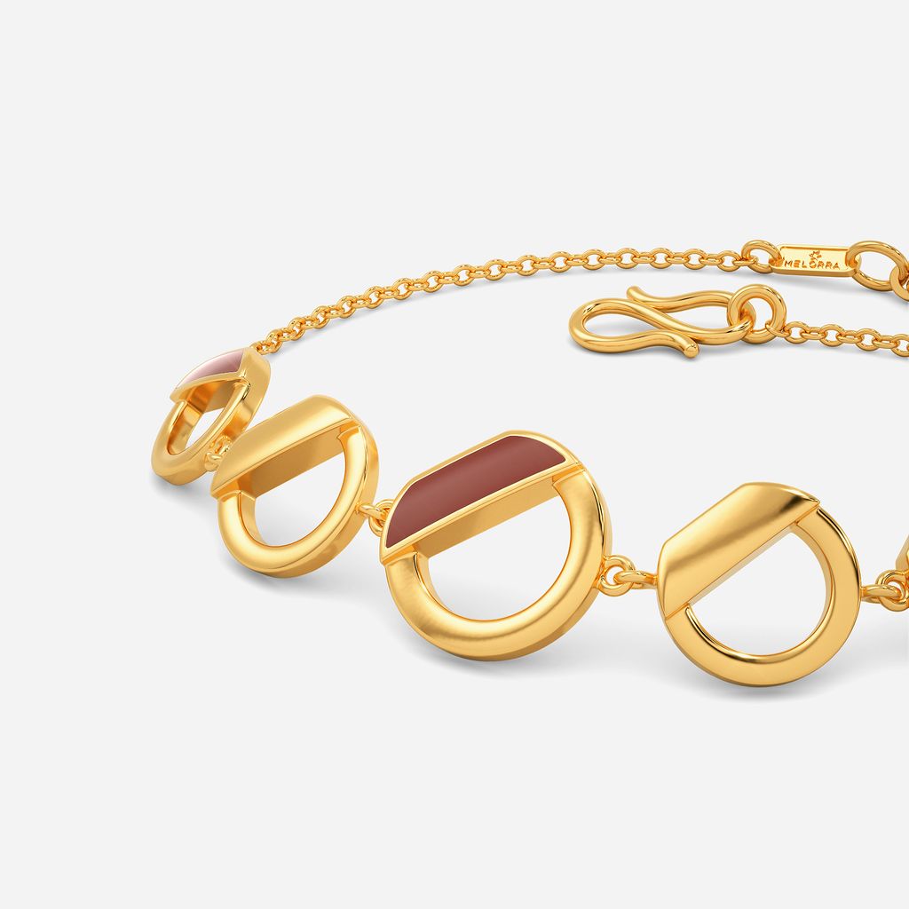 Cool in Coffee Gold Bracelets
