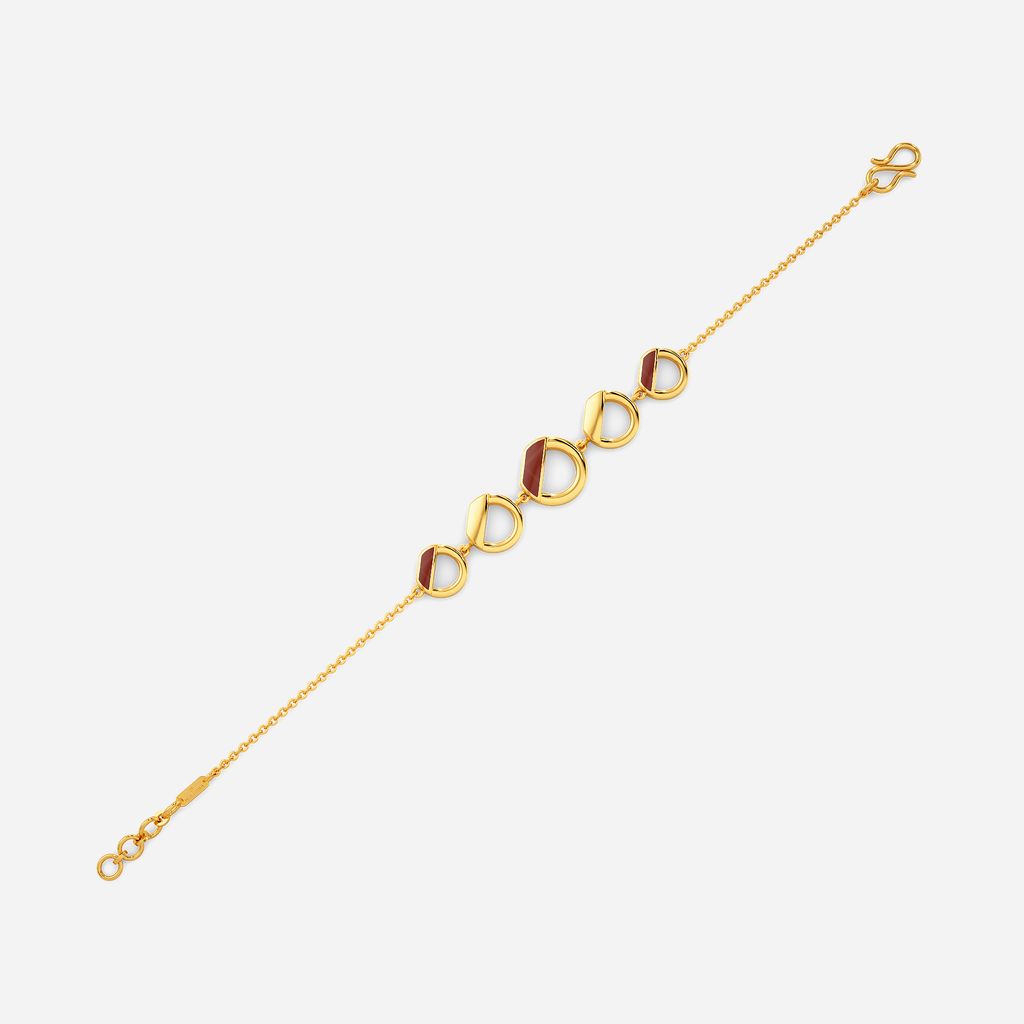 Cool in Coffee Gold Bracelets