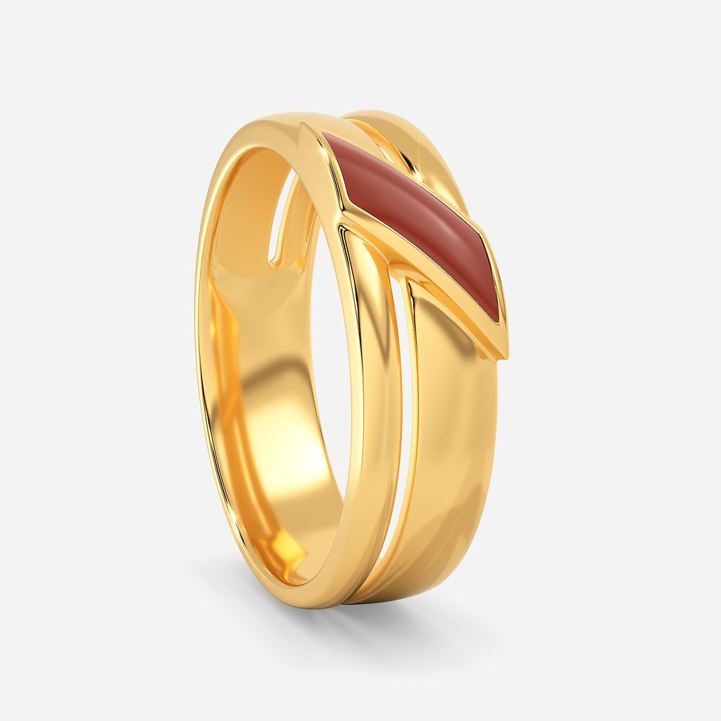 The Leather Lingo Gold Rings image