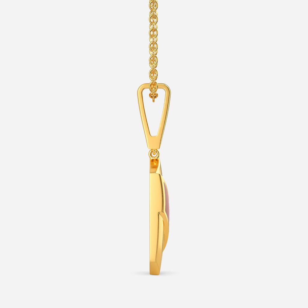 The Leather Lingo Gold Pendants