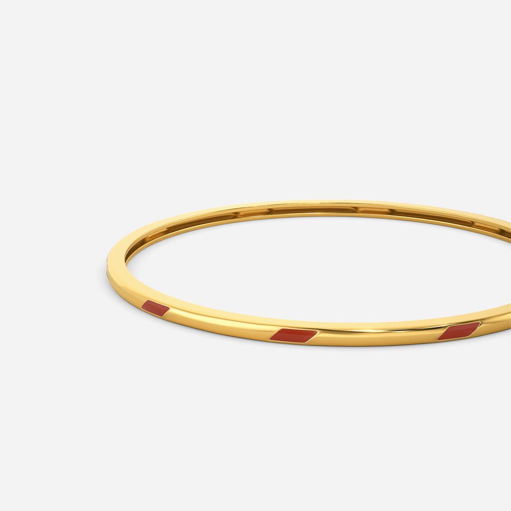 The Leather Lingo Gold Bangles