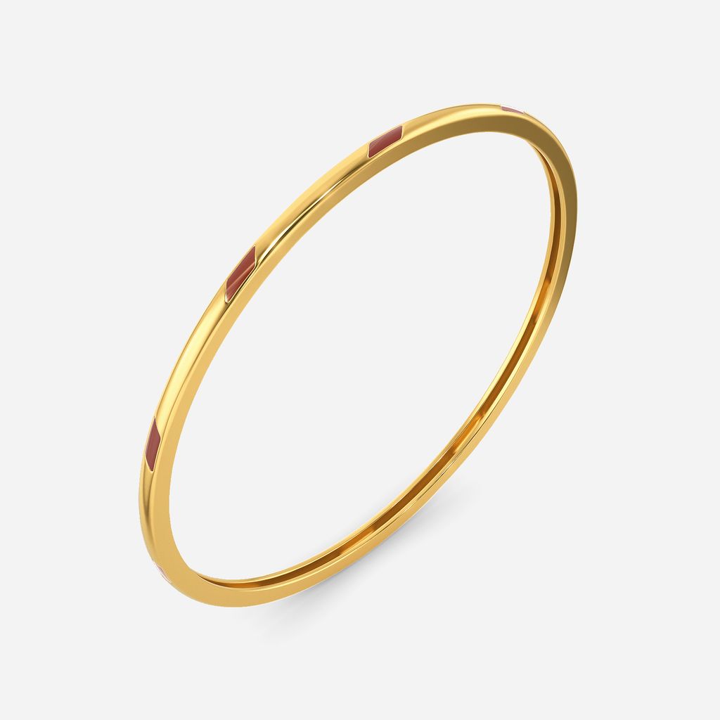 The Leather Lingo Gold Bangles