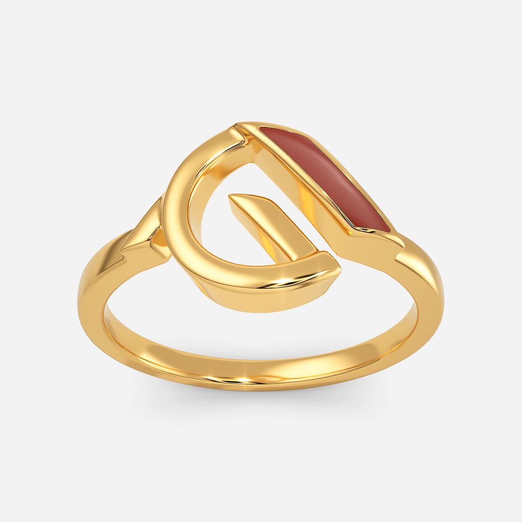 Mocha All Day Gold Rings alternate view 3