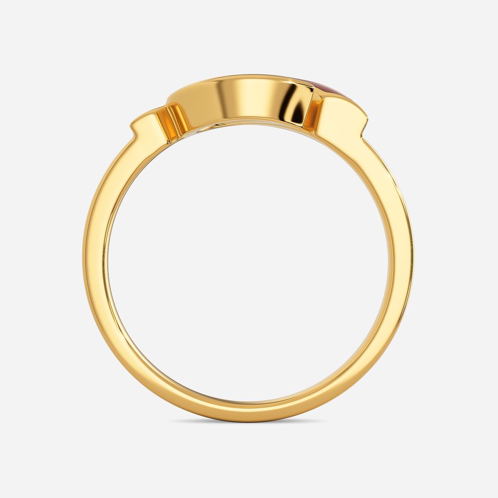 Mocha All Day Gold Rings image