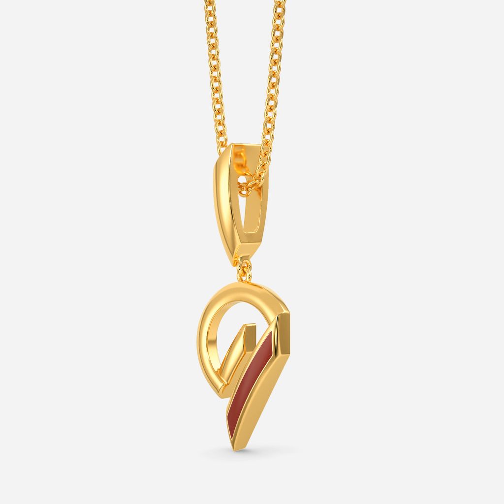 Mocha All Day Gold Pendants