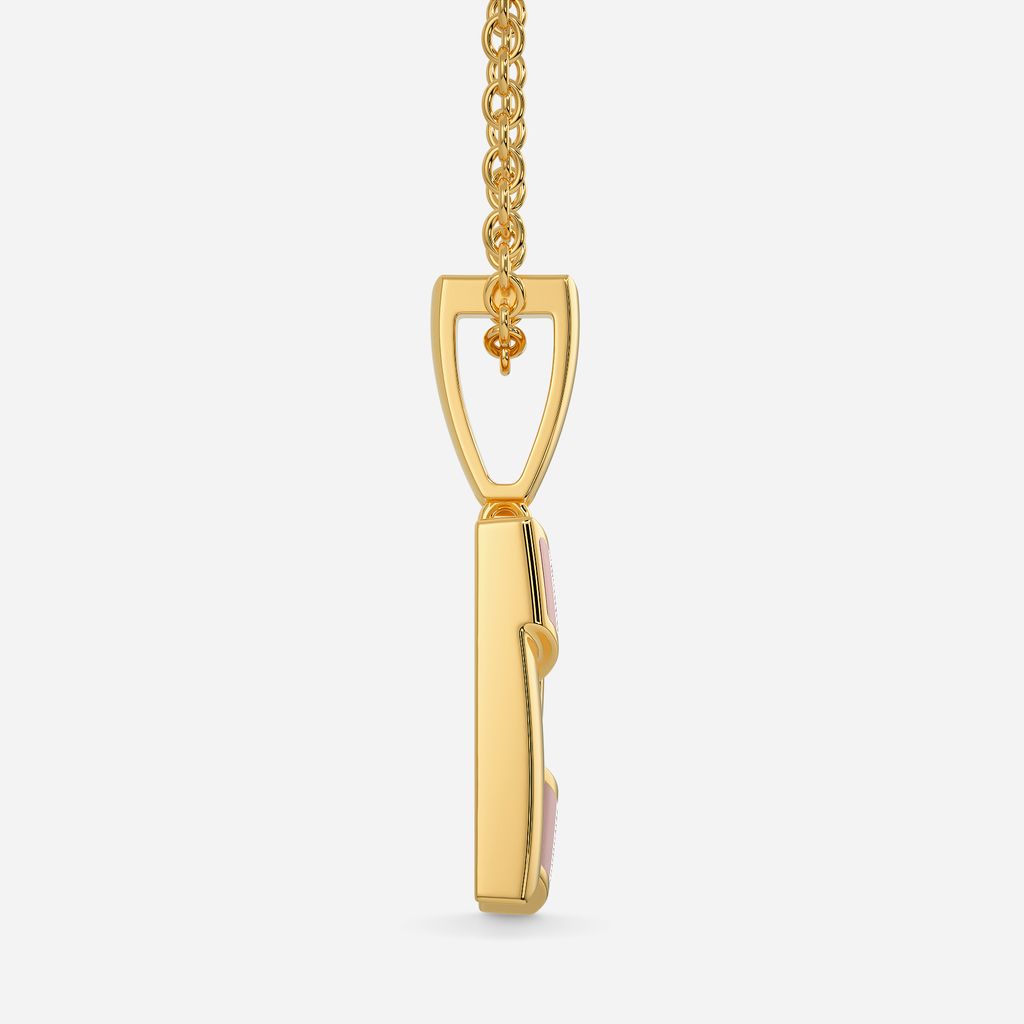 Suede Allure Gold Pendants