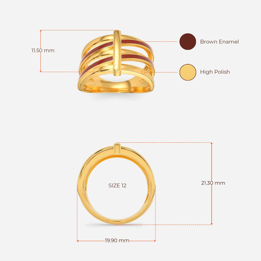 The Aviator Club Gold Rings image