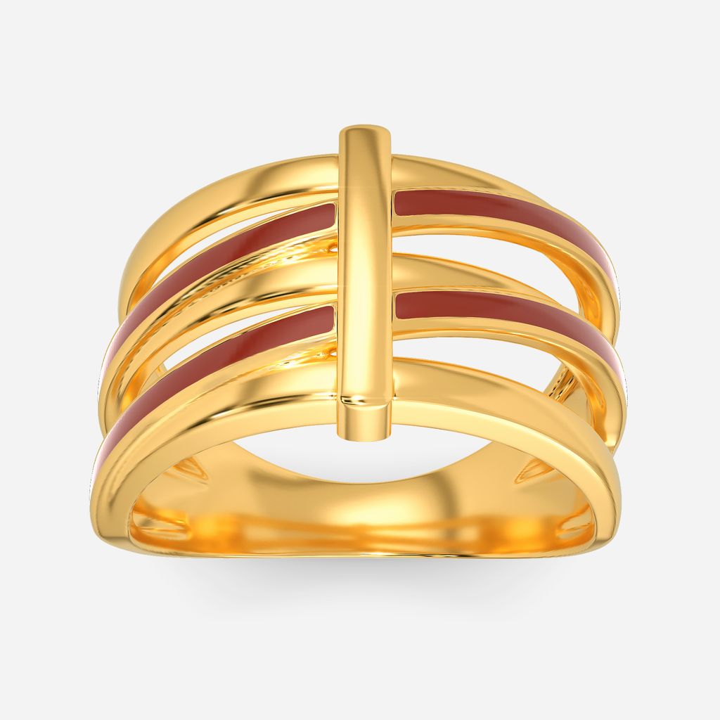 The Aviator Club Gold Rings alternate view 3