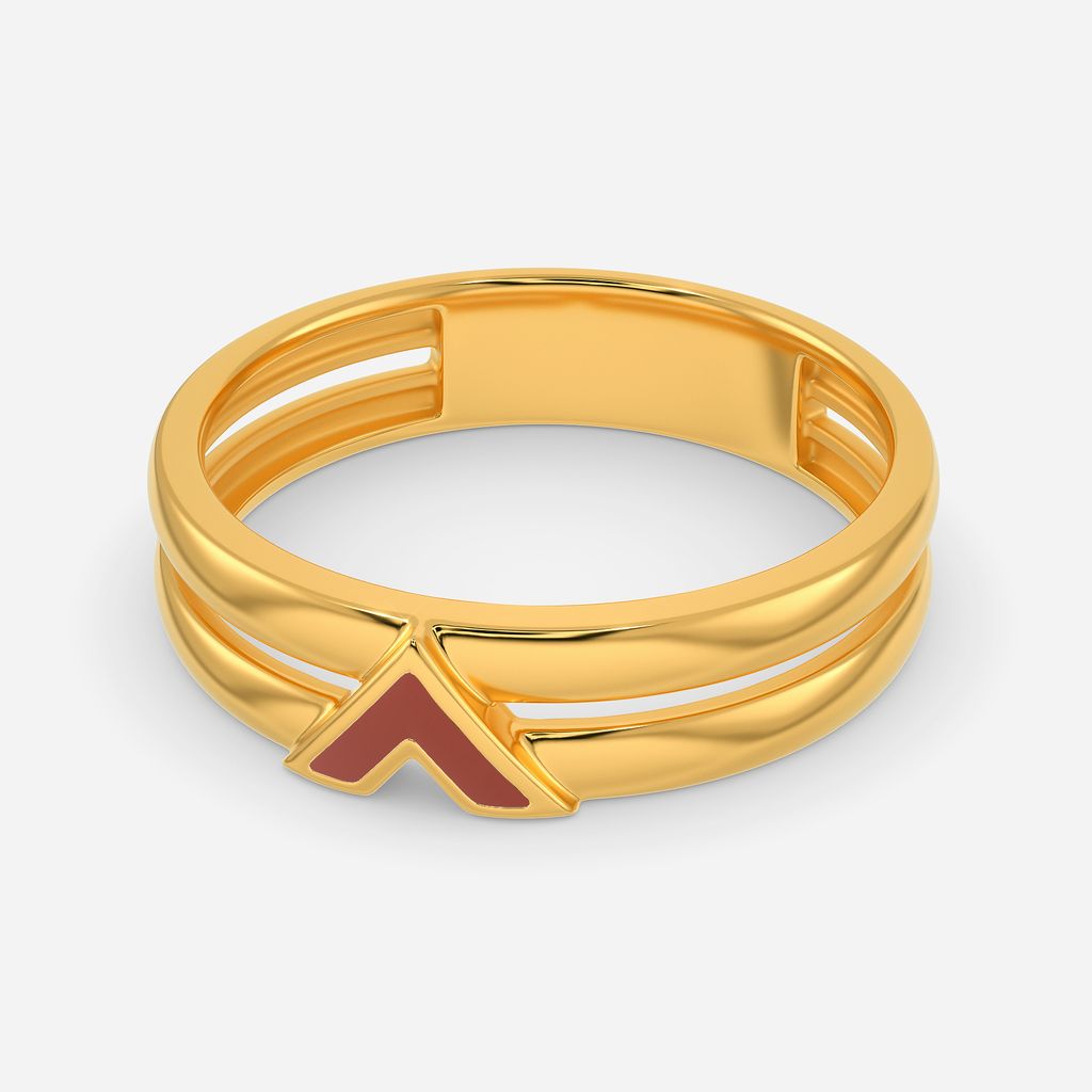 The Leather Land Gold Rings alternate view 2