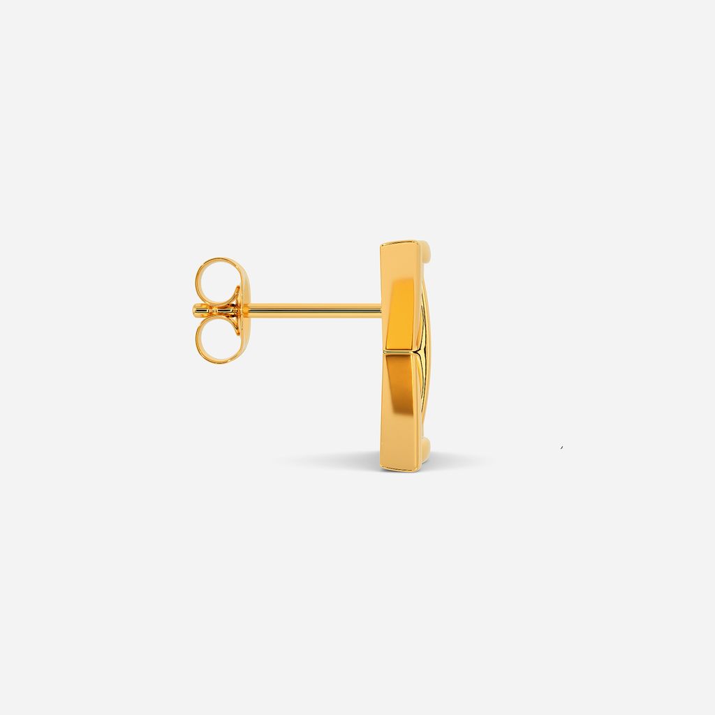 Pecan Power Gold Earrings