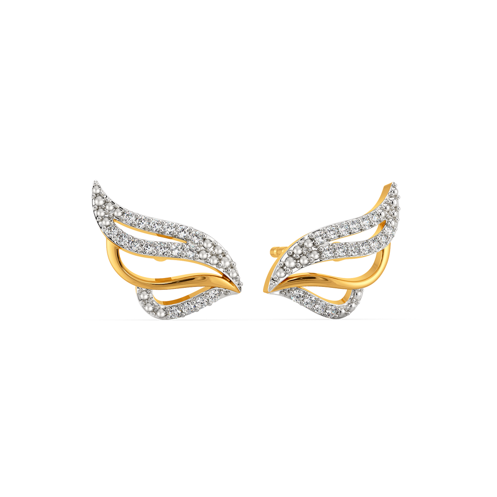 Dreamlike Mood Diamond Earrings