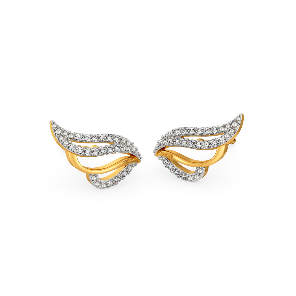 Dreamlike Mood Diamond Earrings