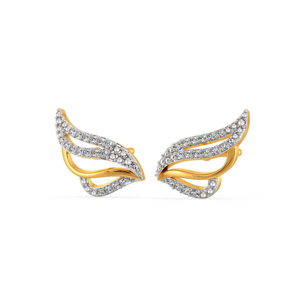 Dreamlike Mood Diamond Earrings