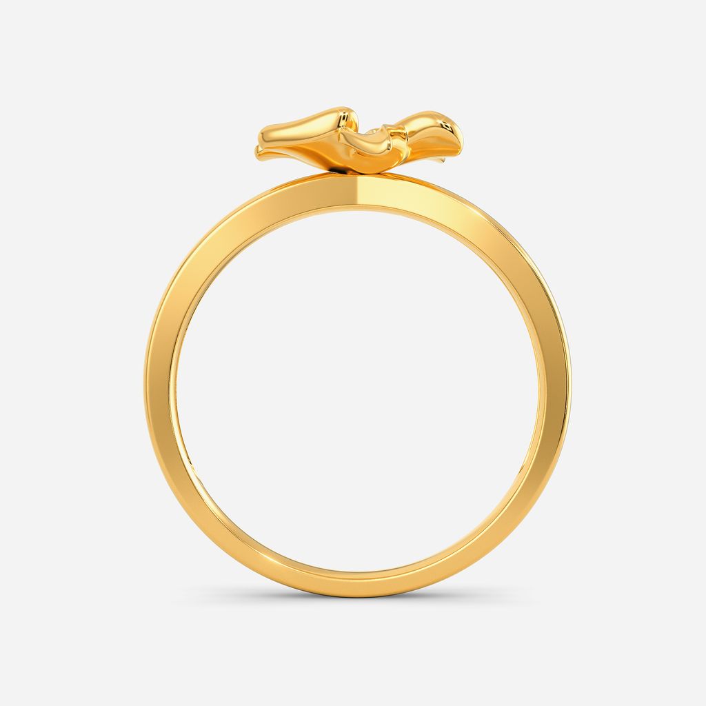Lilac Breeze Gold Rings image