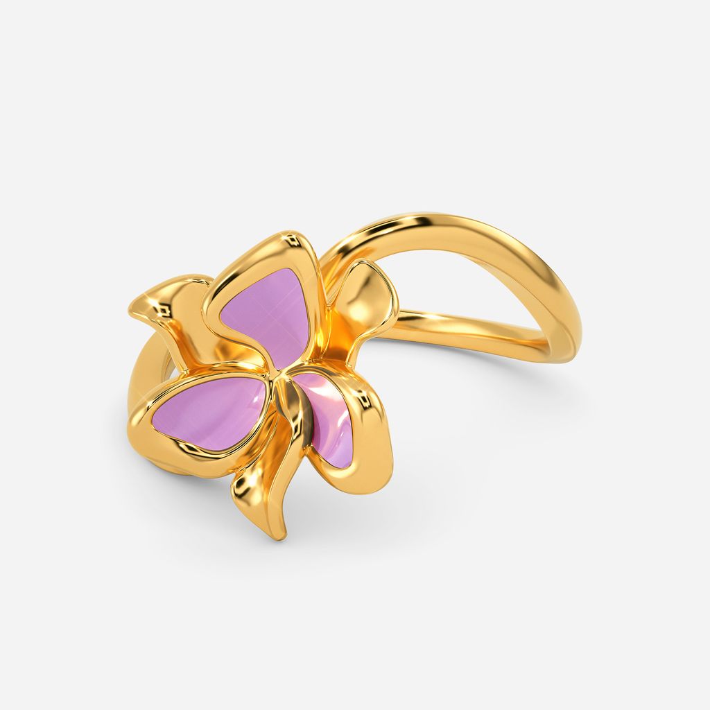 Feeling Lilac Gold Rings alternate view 2