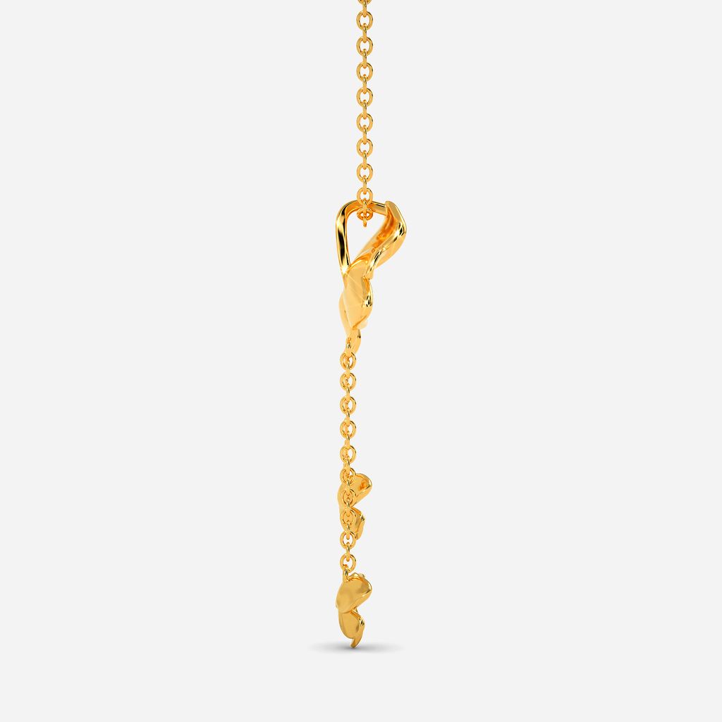 Love O Lilac Gold Pendants