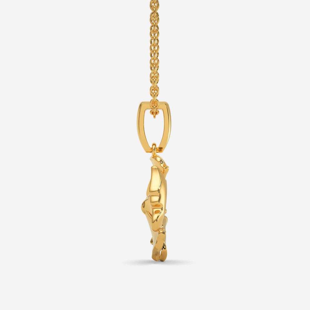 Lilac Drizzle Gold Pendants