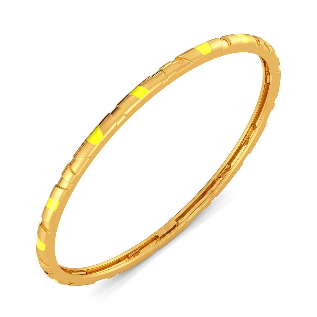 Slice of Pine Gold Bangles