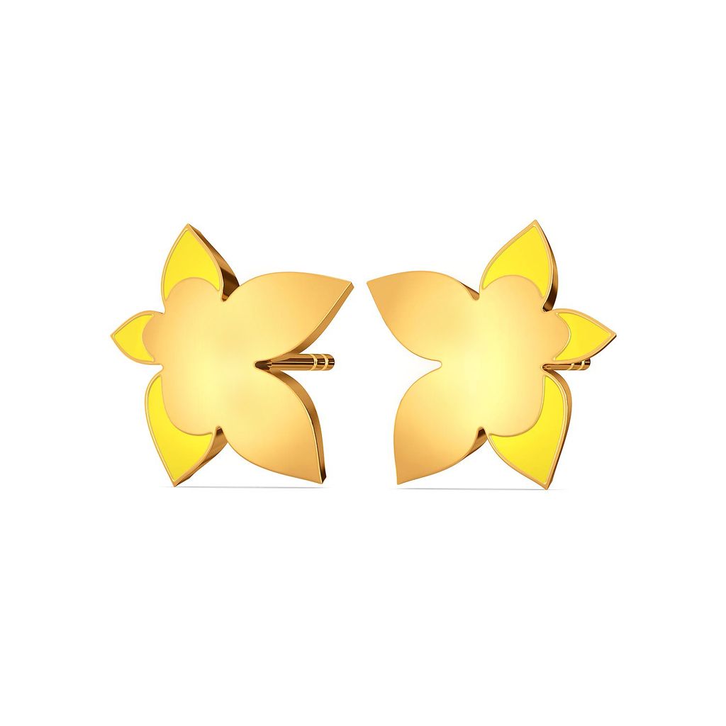 Fruity Fission Gold Earrings