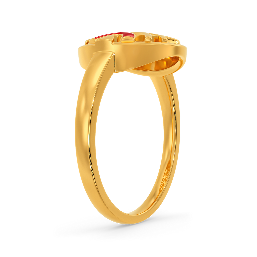 Colour Dop Gold Rings image