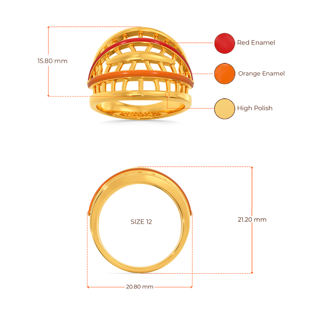 Hip Pop Gold Rings image