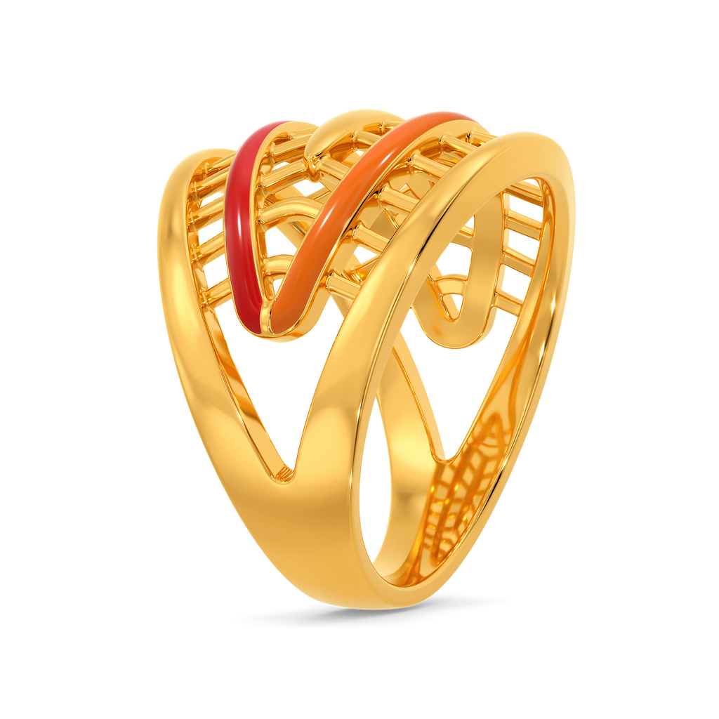 Hip Pop Gold Rings image