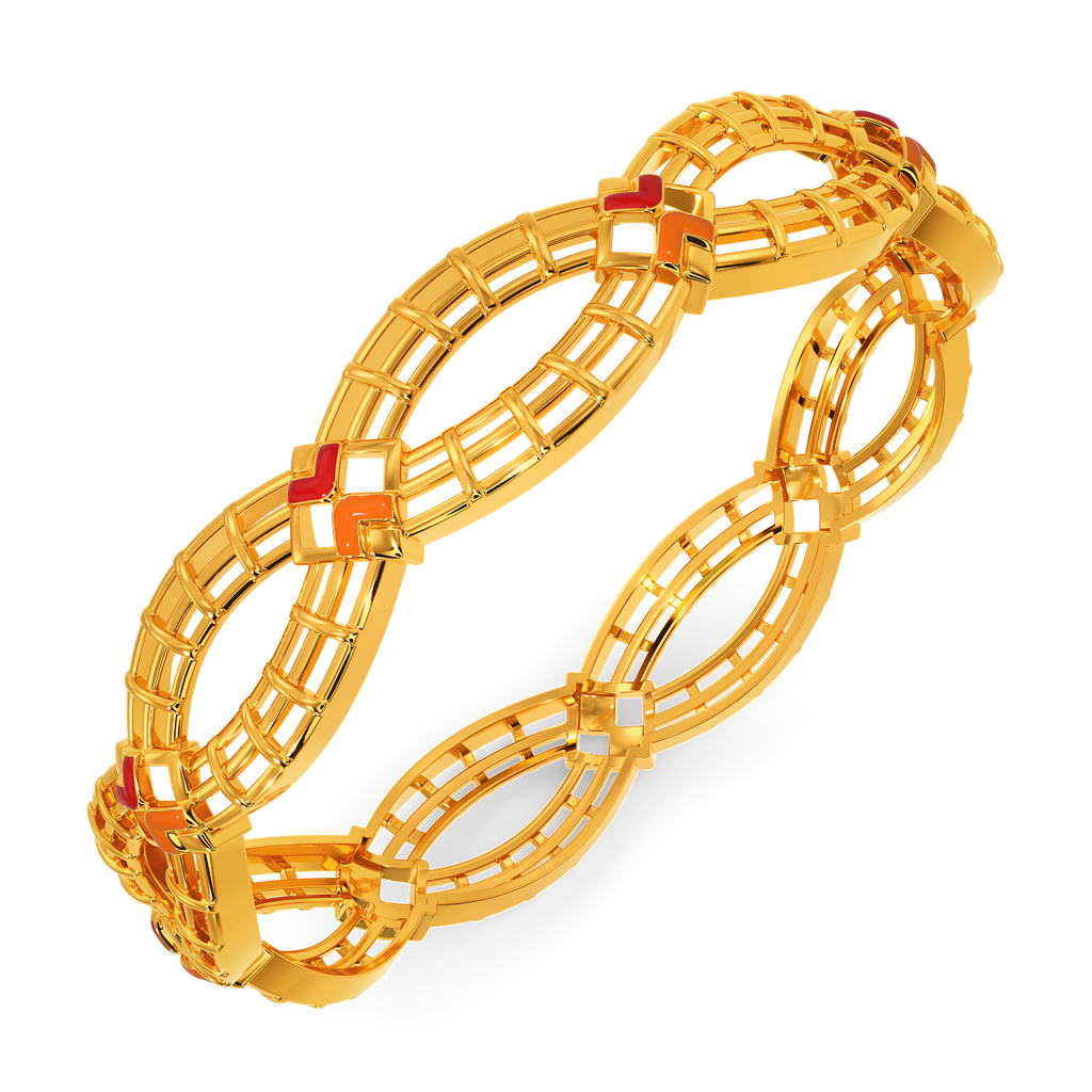 Hip Pop Gold Bangles