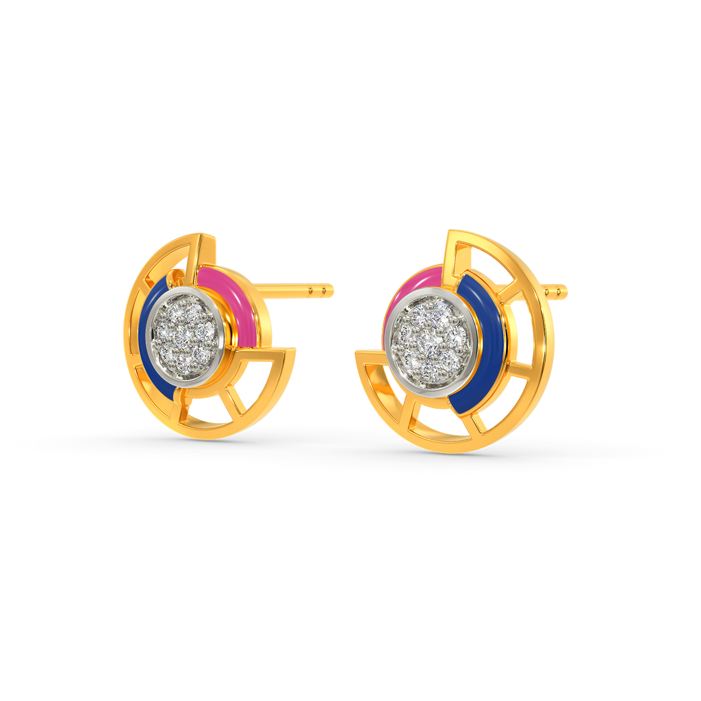 Glam Dust Diamond Earrings