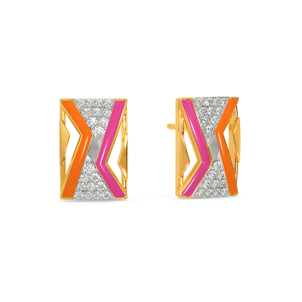 Spring Fling Diamond Earrings