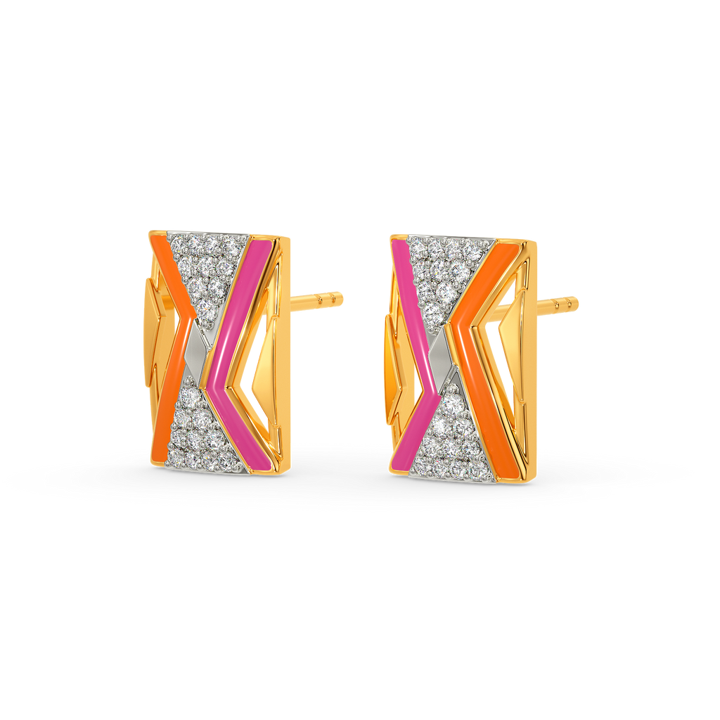 Spring Fling Diamond Earrings